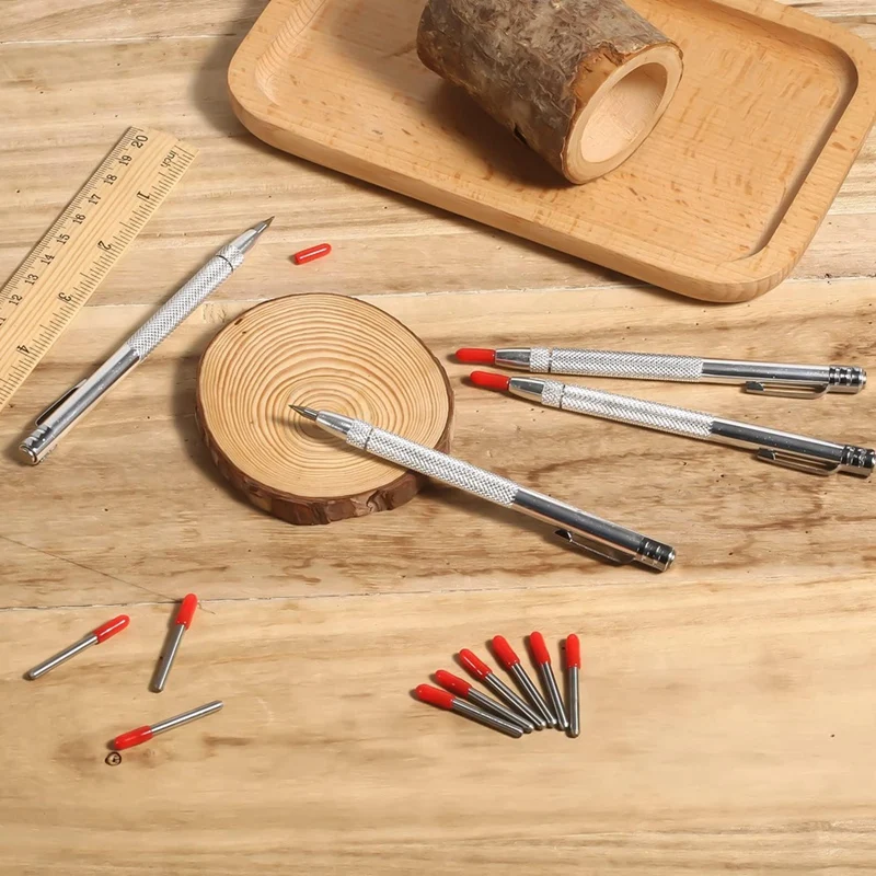 ทังสเตนคาร์ไบด์ Scriber,อลูมิเนียมคาร์ไบด์ Scriber ปากกาแม่เหล็ก,แกะสลักปากกาแกะสลักพร้อมคลิป Scribe เครื่องมือ