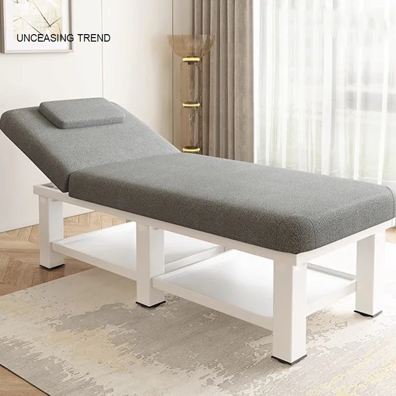 

Wooden Massage Lounger Bed Aesthetic Reclining Folding Chair Beauty Salon Mattress Camas Portatil Massage Furniture MQ50MB