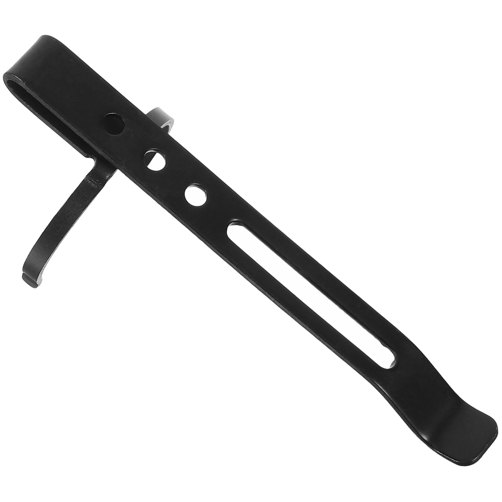 Flashlight Clip Small Portable Waistband Holder Belt Lamp Light Fixing Metal Clasp Hand Free Compact Durable Design Easy