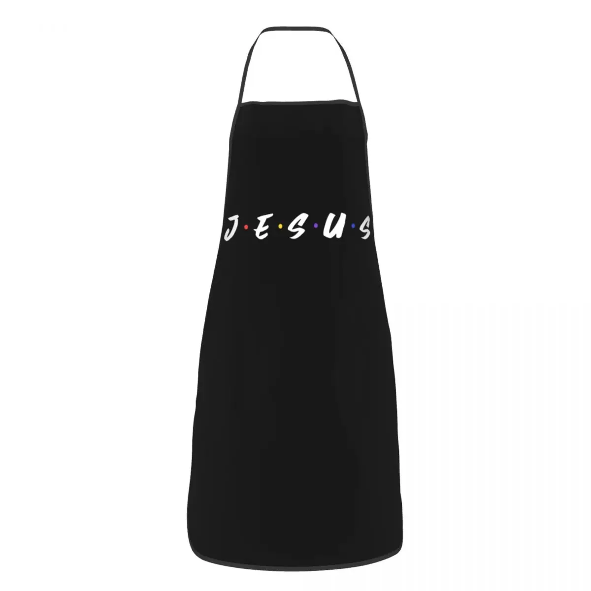 Custom Funny Jesus Christian Bib Apron Men Women Unisex Chef Religious Faith Tablier Cuisine for Cooking Baking Gardening