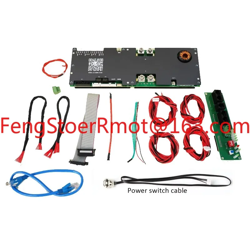 JIKONG V19 JK-PB2A16S20P Intelligent BMS 8S-16S 200A 24V 48V Li-ion/Lifepo4/LTO Battery Energy Inverter BMS Active Balancer 2A