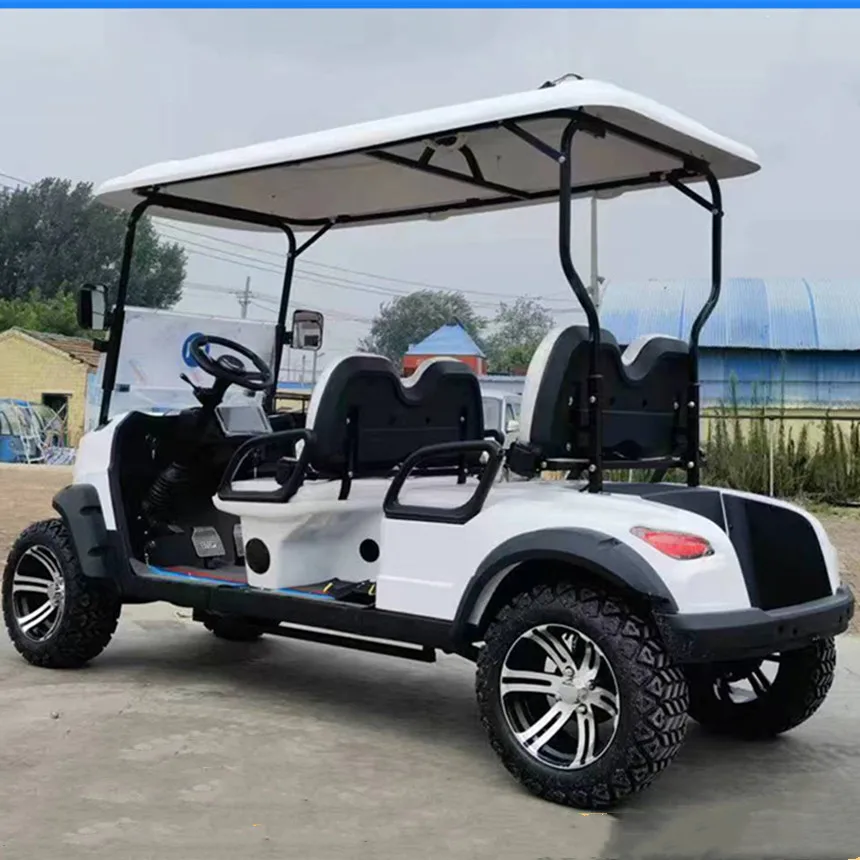 Factory Customized New Road Legal 5000W Lithium Ion Battery Club Car Golf Cart Dirt Bike With Off Road Or Road Turf Tires