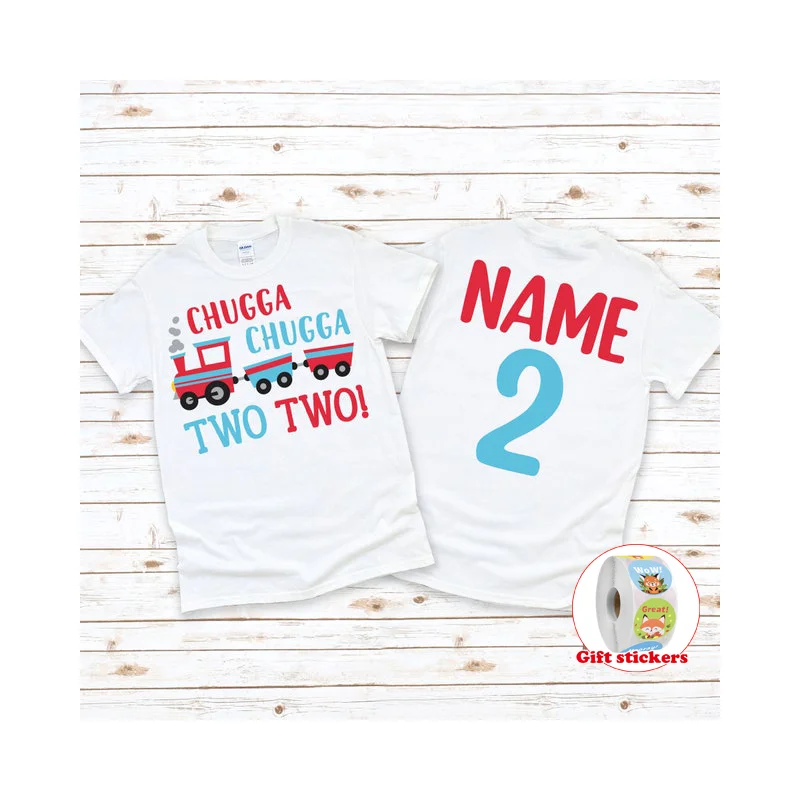 Train Birthday T Shirt 2nd Birthday Shirt Choo Choo I'm Two Birthday TShirt Toot Toot I'm Two Birthday Shirt Boys Birthday Shirt