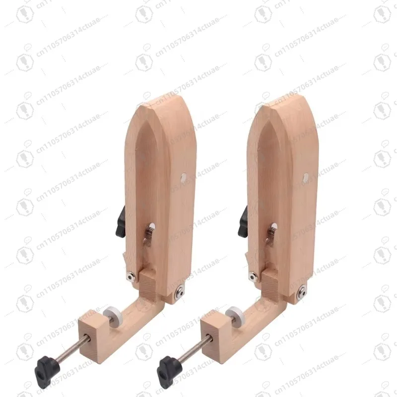 مشبك خشبي للخياطة اليدوية قابل للتعديل لقط سطح المكتب أداة خياطة جلدية قابلة للطي مشبك خيط الخياطة بنفسك #6