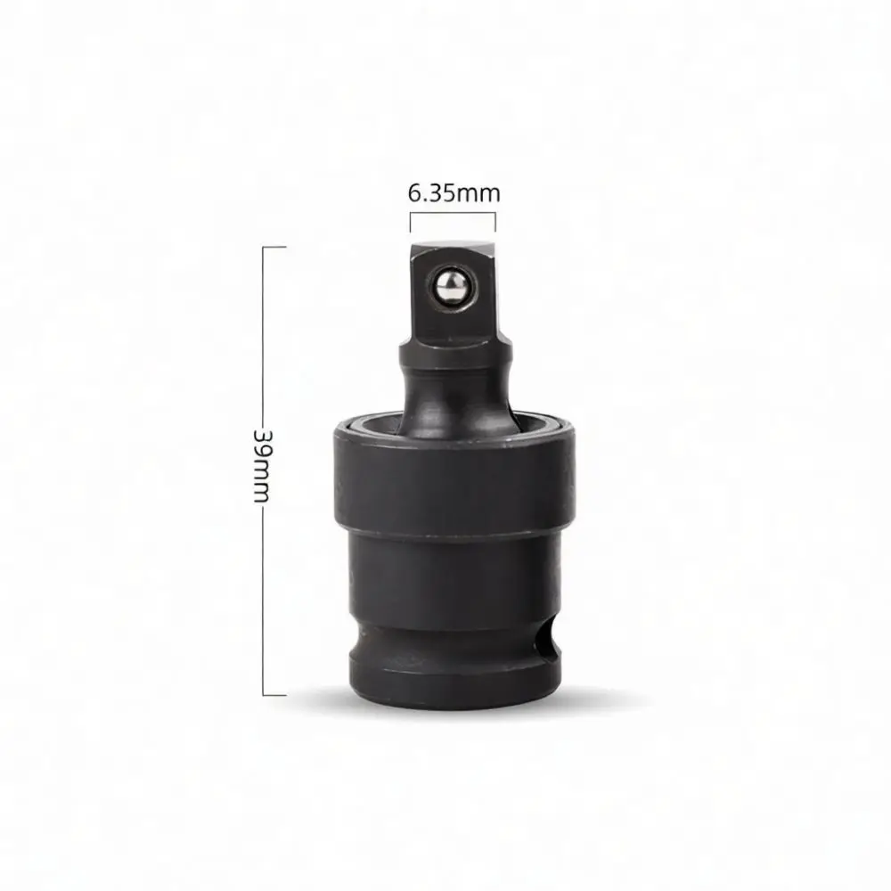 Professional Swivel Universal Joint For Electric Wrench Pneumatic Socket Adapter 360 Degree Rotating Hardened Steel