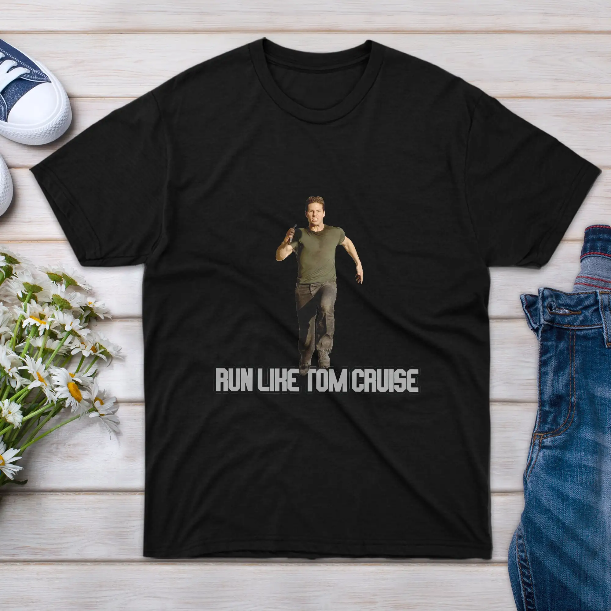 T Shirt Run Like Big Tom Sleeve Cruise Girl Friend Women Short Event Family For Men Boy Novelty