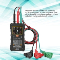 PEAKMETER PM5900 Portable Handheld Three Phase Motor Rotation Indicator Tester 120V - 400V