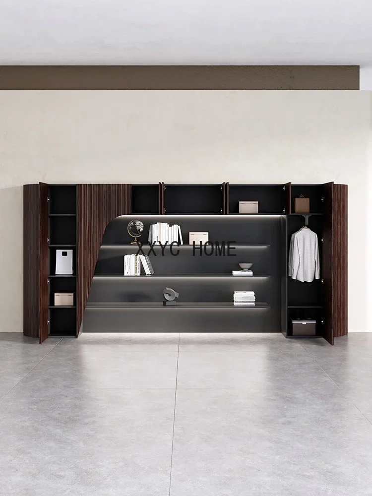 Oak Color High-End Office Furniture Boss File Storage Cabinet Data Cabinet General Manager Office File Cabine