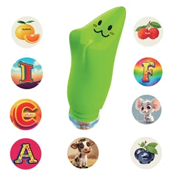 Children Interactive Early Education Toddler Kid Toys, Collectible Character Fidget Toy Sticker Stamper with 600 Stickers