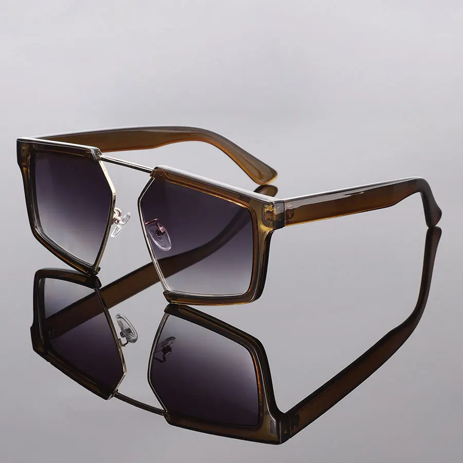 Novel Irregular Frame Unisex Sunglasses Stylish Exaggerated Eyewear for Men And Women Perfect for Street Style Photos to Appear