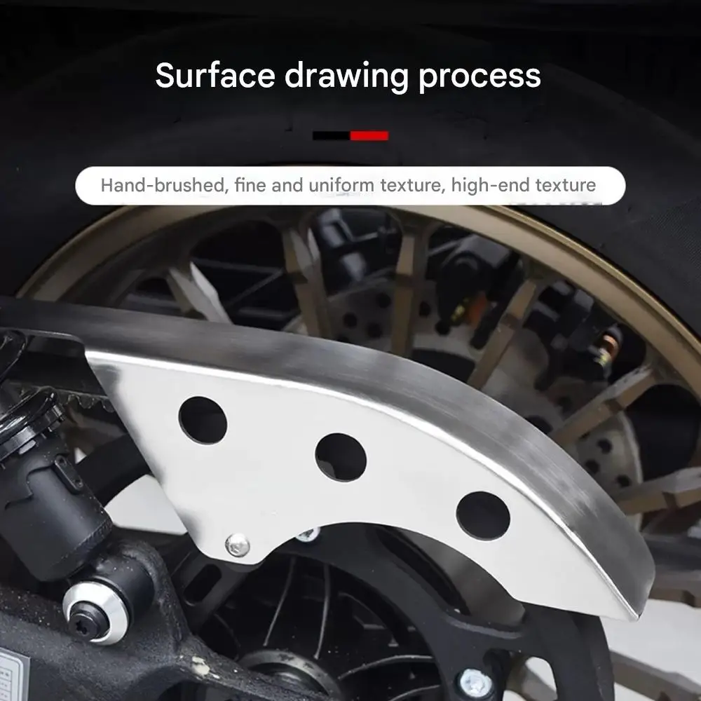 【Perfect fit】For VOGE CU625 modified stainless steel chain cover 625CU 625 CU black and silver