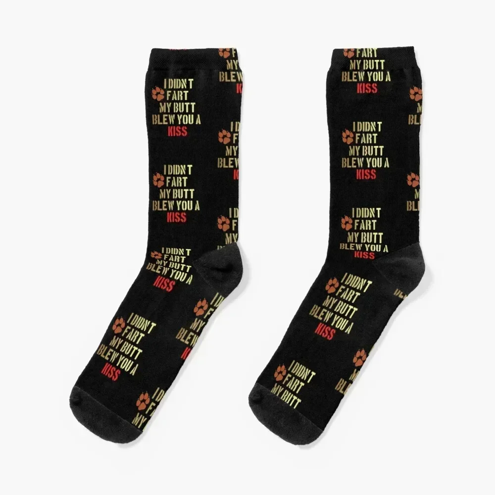 

i didn't fart my butt blew you a kiss Socks aesthetic cool summer sports stockings Girl'S Socks Men's