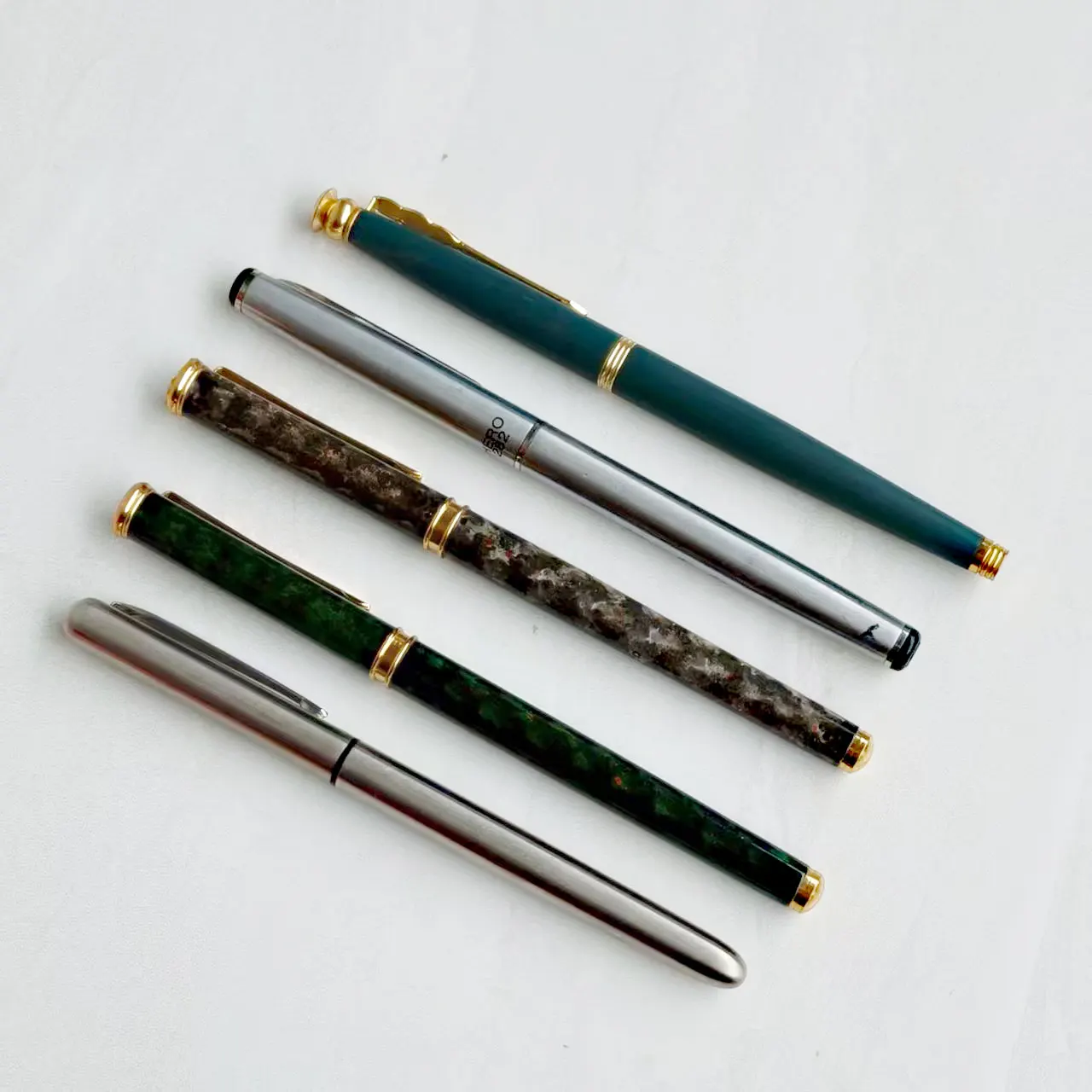 

5pens Fountain Pens, Stock Stationery Collection, Writing Practice Word, Office and Daily Use, In Stock,