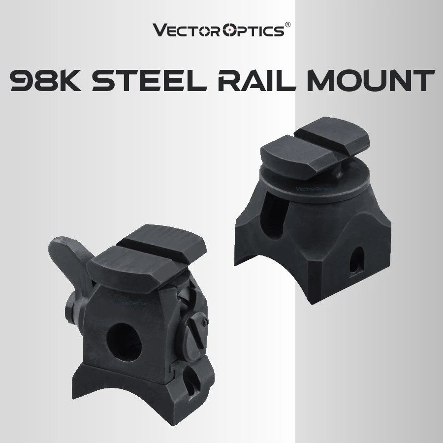 Vector Optics Picatinny Rail Mounts For 98K Made of #45 Steel Height 32Mm Hunting