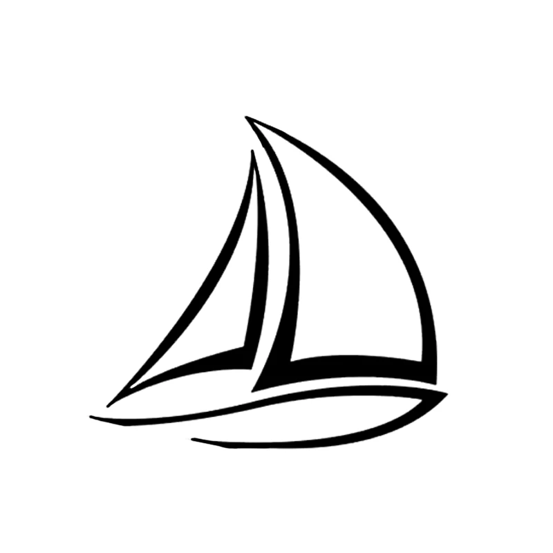 Funny Interesting Sailor Sailboat Boat Waterproof Vinyl Stickers Nautical Decals Automobiles Motorcycles Exterior Styling Decal