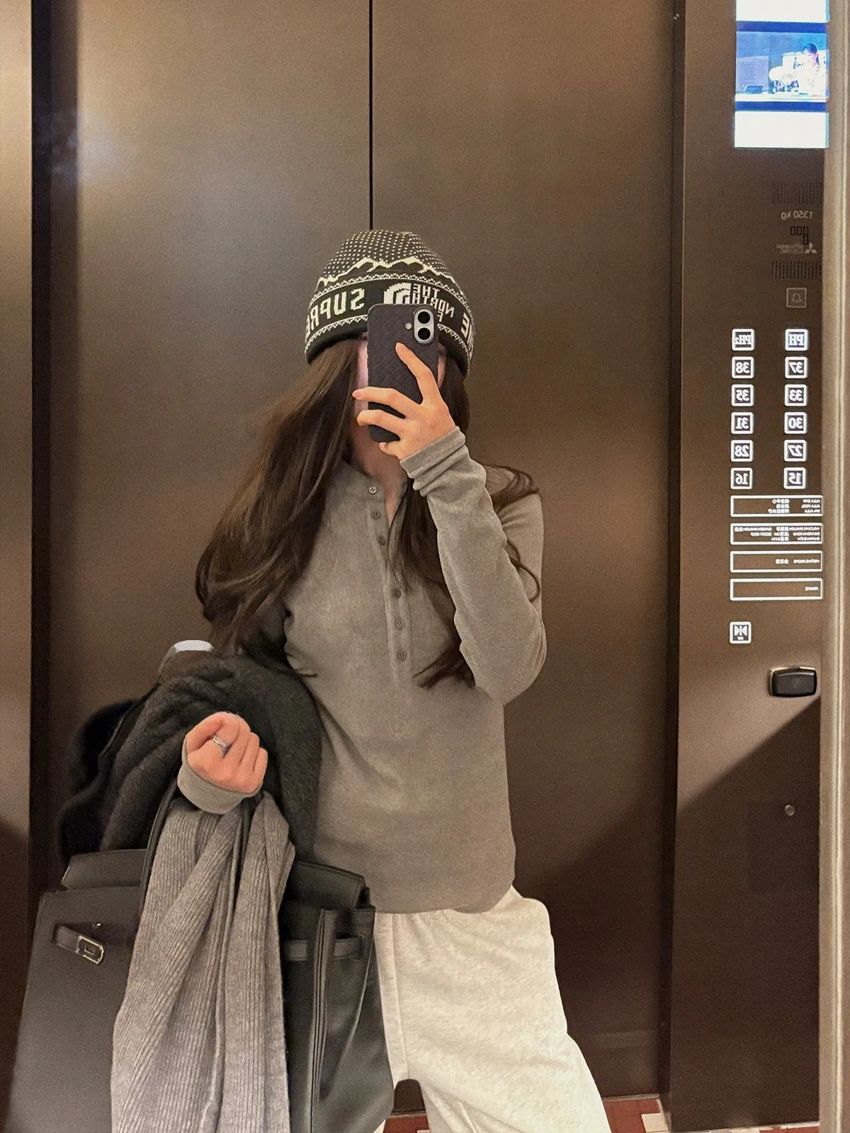 

Zone Long Sve Basic Sle Women's T-irt Button Base Loose Fit Overhead Casual Wear Comfortable Breathable Polyester Blend