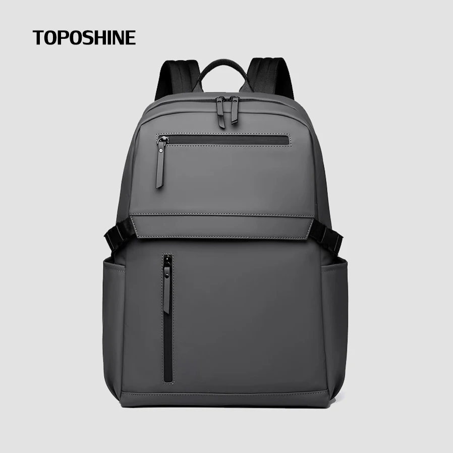 

Рюкзак Toposhine Premium для ноутбука, водонепроницаемый, для путешествий, для женщин и мужчин, с множеством карманов и боковыми защищенными отделениями