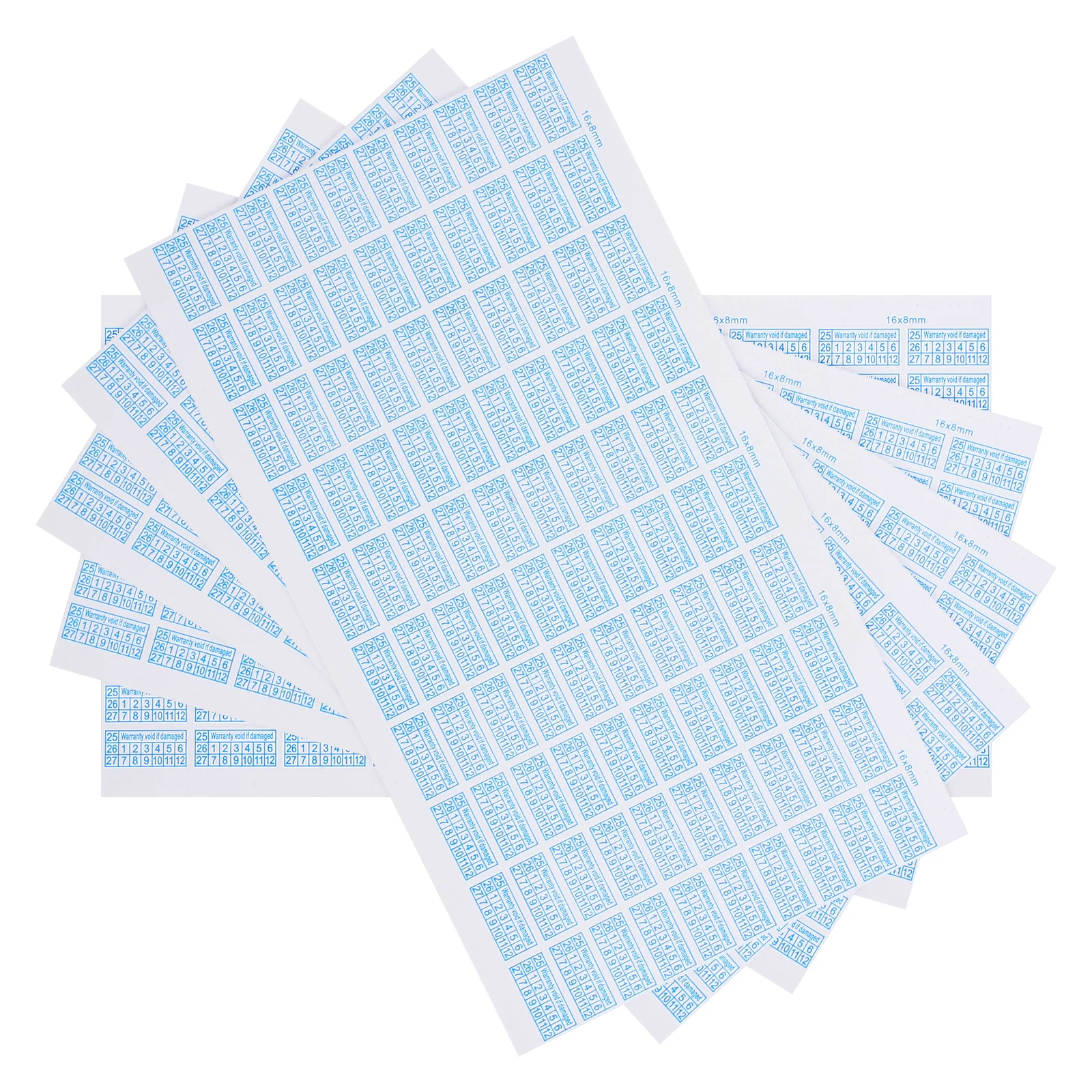 

500Pcs Warranty Void Tamper Proof Stickers Fragile Security Seals for Electronics Machinery Anti Tampering Tamper Proof Stickers