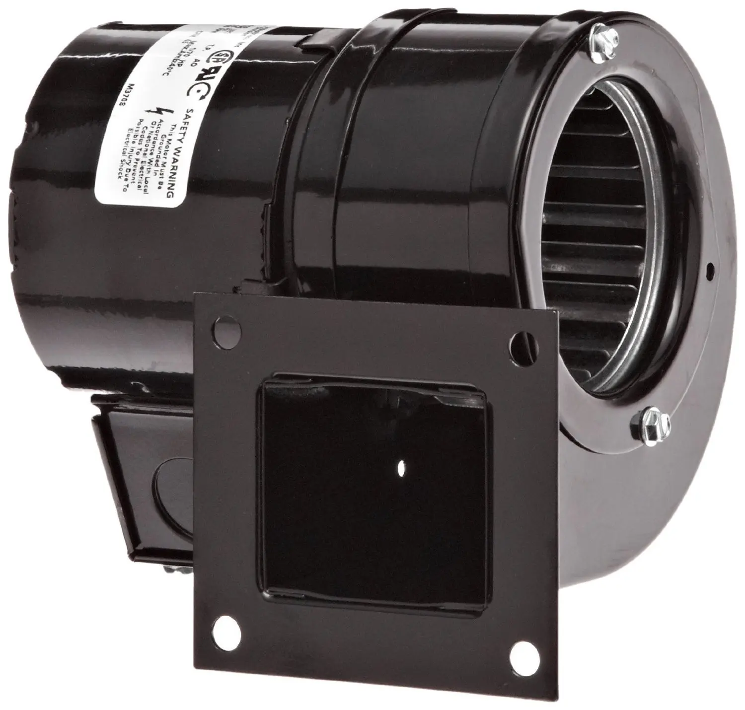 B30 Centrifugal Blower with Sleeve Bearing, 3,200 RPM, 115V, 60 Hz, 0.59 Amp, 45 CFM