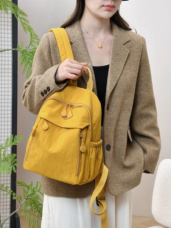 New Japanese-Style Simple High-Appearance Made Of Nylon Fabric Casual Waterproof Small Bag Fashionable Mini shoulder bags