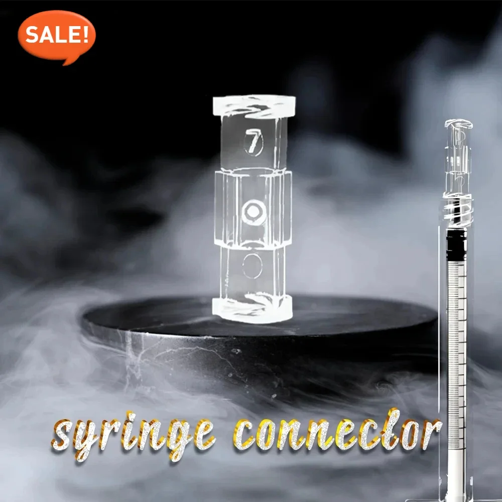 

Medical sterile plastic connector Ruhr Coupler Luer Lock Syringe Connector Luer Thread Connector Pp Material Parts Leak Proof