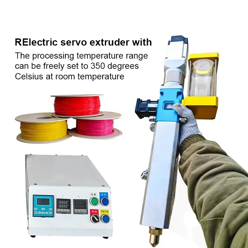 DG-604B Industrial Filament Extruder High-Temp Capability For PEEK PLA ABS Flexible Desktop Production