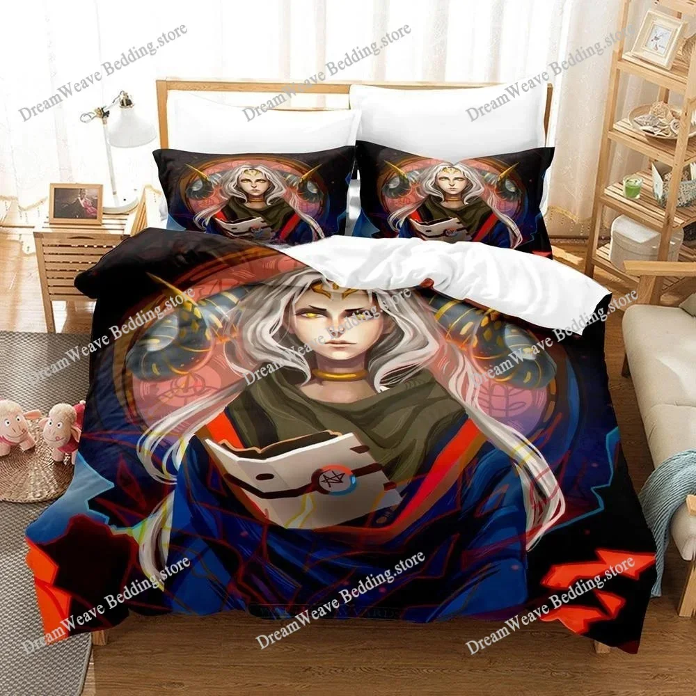 

Pyre Bedding Set Single Twin Full Queen King Size Bed Set Adult Kid Bedroom Duvet Cover Sets 3D Print Game Bed Sheet Set