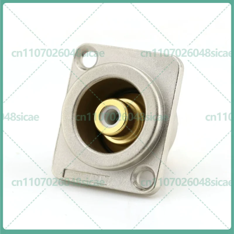 1-5pcs For AMPHENOL ACJD Series Gold Plated RCA Female Socket Audio Phono Jack Amplifier Speaker Replacement Accessory