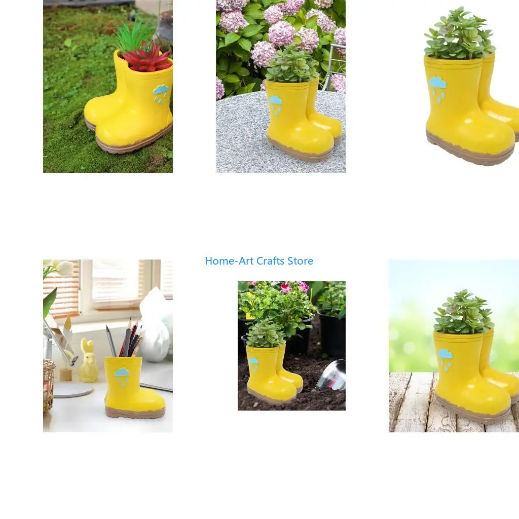 Y3NA Exquisite Cartoon Boot Ornament Sculpture Household Supply Children Toy