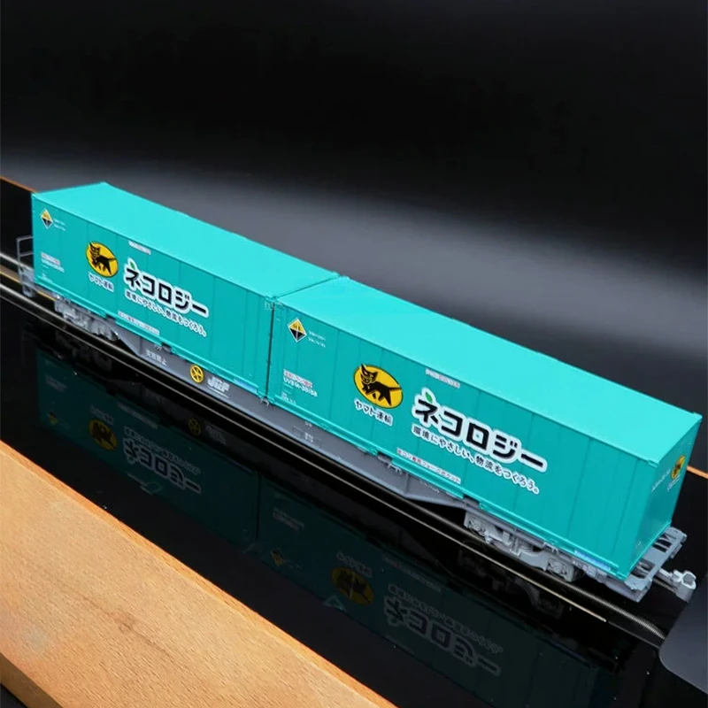 TOMIX Train Model HO 1/87 Type 106 Container Transport Flatbed Car CompartmentJR Black Cat Edition