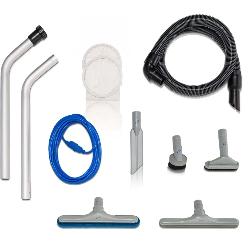 Prolux 10 Quart Commercial Backpack Vacuum with Premium 1.5-Inch Attachments, HEPA Air Filtration, Deep Cleaning