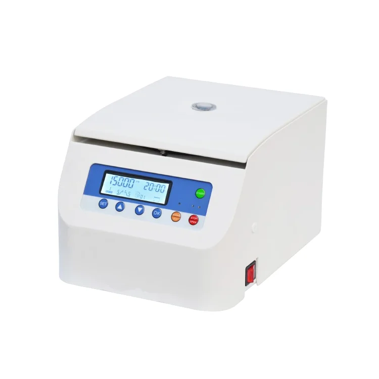 High-Speed Microhematocrit Laboratory Centrifuge Electric Power Source Micro Capillary Benchtop Medical Centrifuge