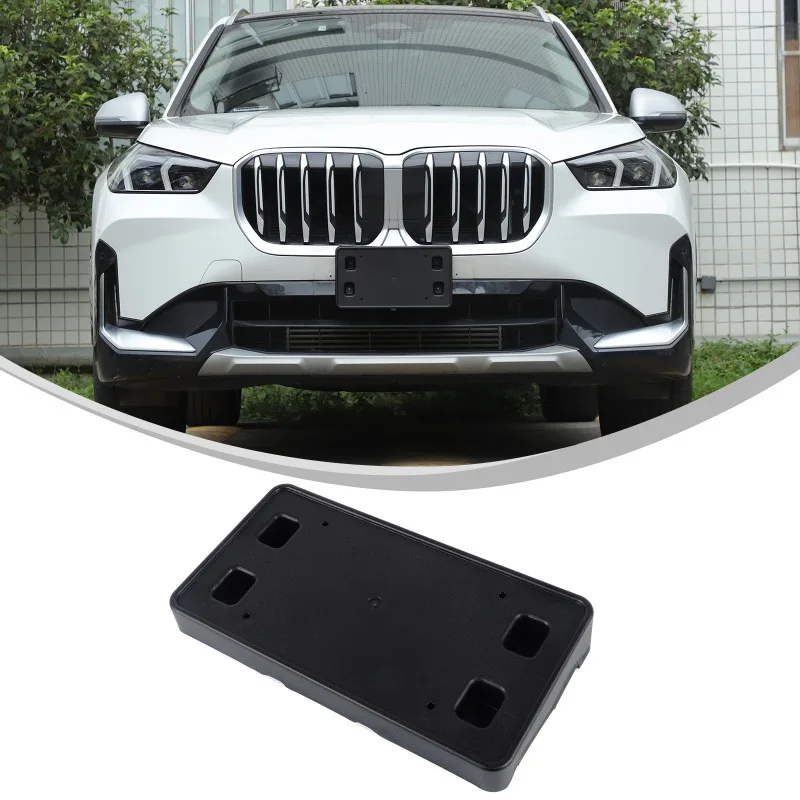 

Front License Plate Holder (US Version) For 2023+ BMW X1 U11 Front Bumper & License Plate Bracket Mount ABS Car Accessories