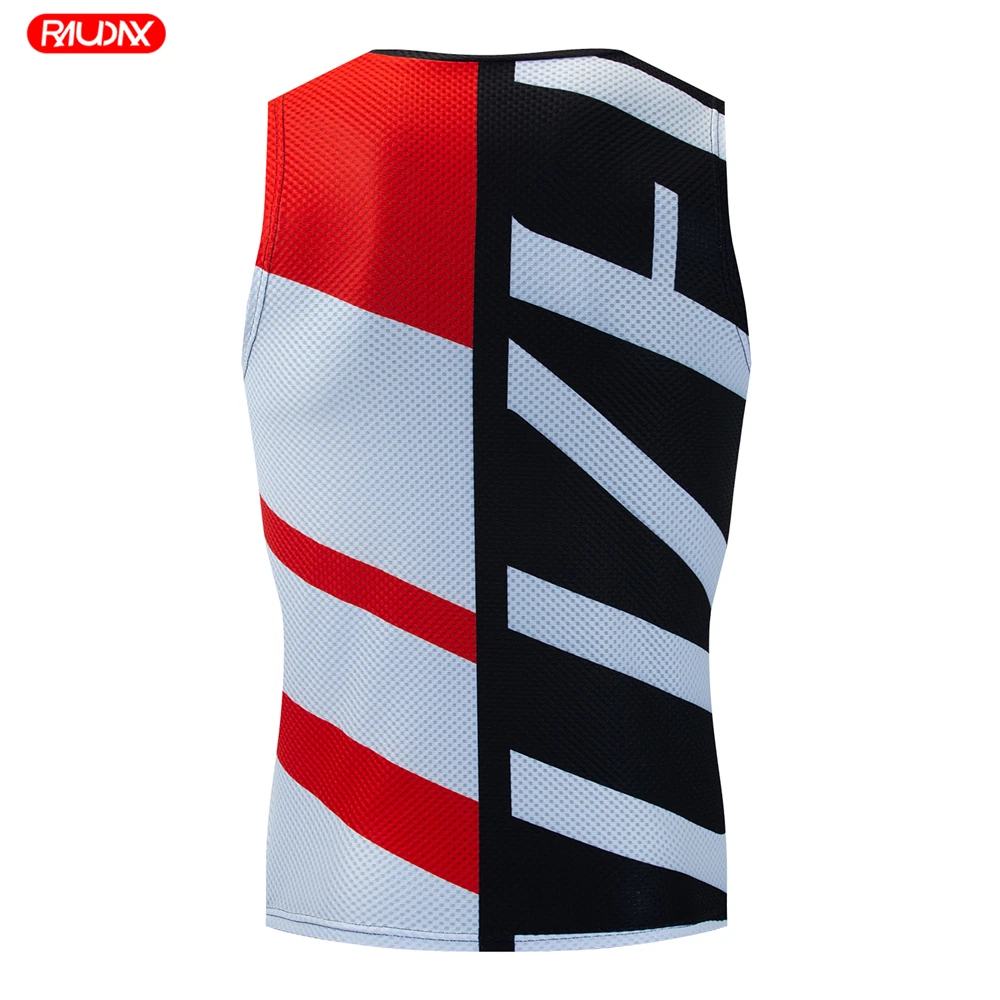 Raudax men and women Sleeveless Cycling Vest Ciclismo Cycling Jersey Mtb bike Base Layer Cycling Clothing Motorcycle Vest