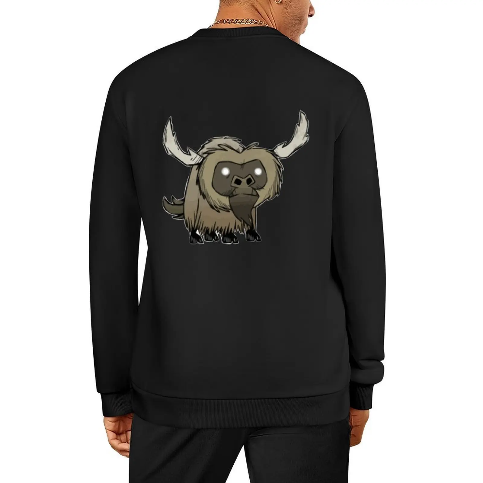 

Don_t Starve Together Beefalo Pullover blouse aesthetic clothing men's winter sweater pullover