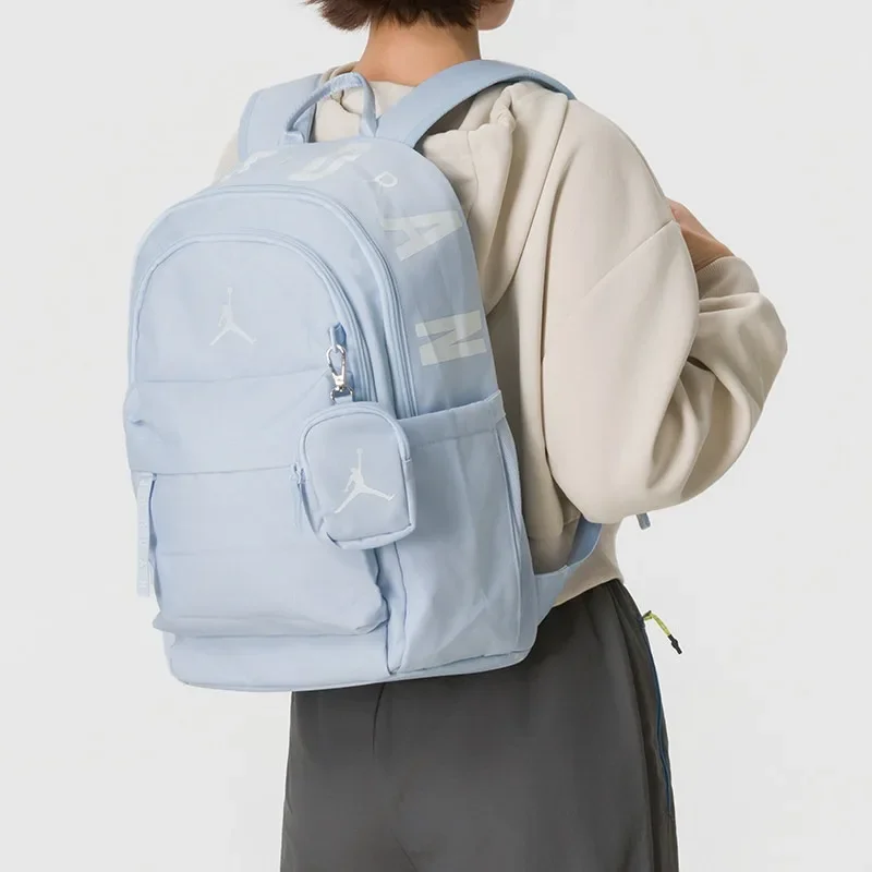 Nike Backpack Men's Bag Women's Bag 2026 Autumn New Student Schoolbag Backpack Travel Bag Computer Bag JD2643101AD-001