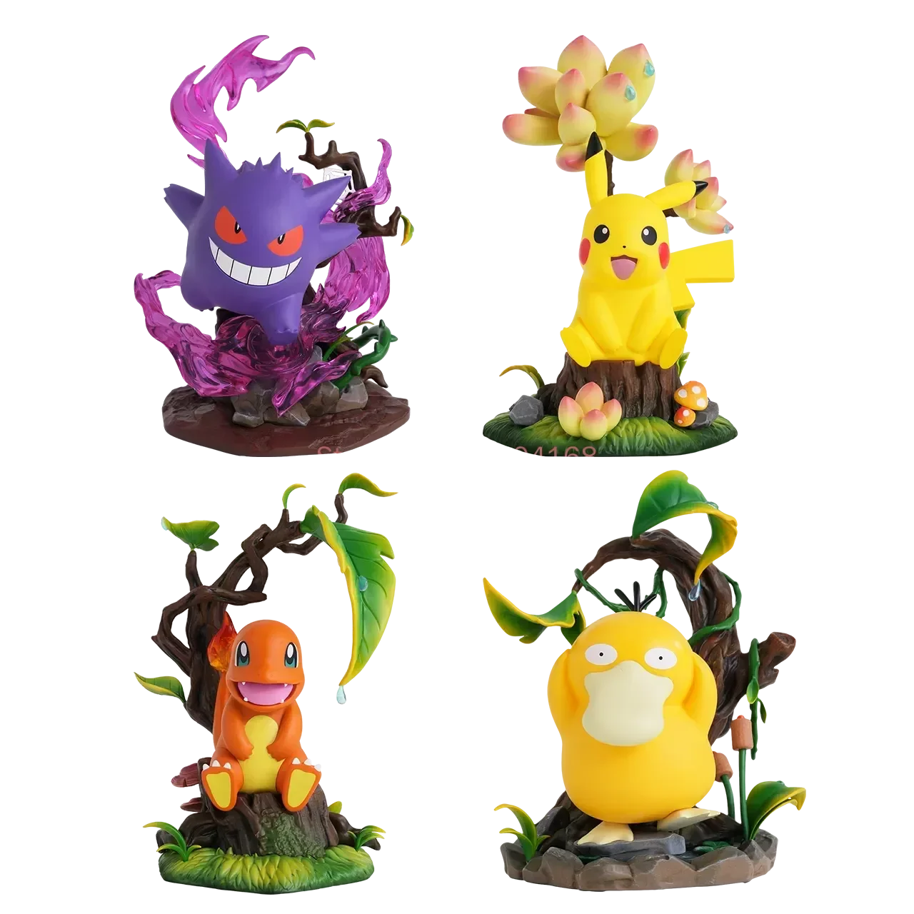 pokemon-action-figure-20cm-pikachu-gengar-charmander-psyduck-desktop-ornament-collectible-birthday-holiday-gift-for-anime-fans
