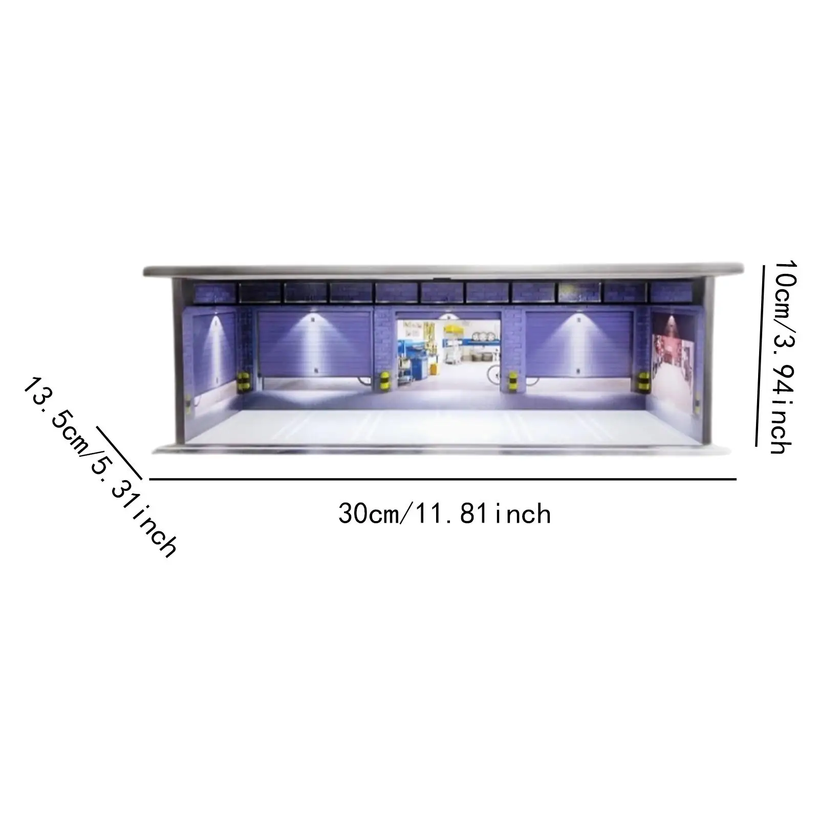 1/64 Skala Model samochodu Gablota Organizer Akrylowy Realistyczny Mini Model Samochodu Pudełko do przechowywania Aluminiowy stojak na zabawki samochodowe Wystrój domu