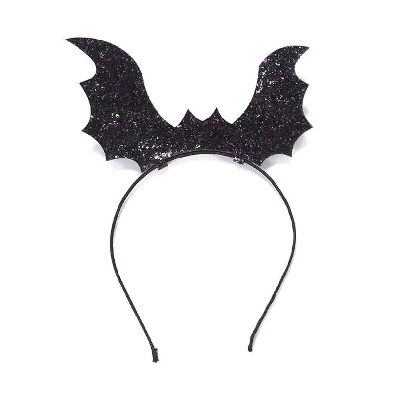 39BD Spinnenförmiges Stirnband, Halloween-Mädchen-Kostüm, Kopfbedeckung, Morgenwasch-Stirnband – Detail 5