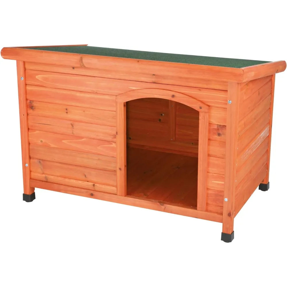 Pet Products Dog Club House, Large,Glazed Pine,(Pack of 1)