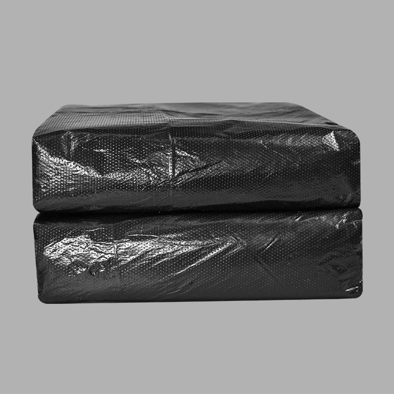 Large Garbage Bag Large Thickened Black Hotel Sanitation Household Kitchen Plastic Bag 80 Oversized Large Bucket for Commercial