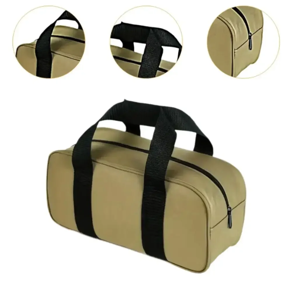 Bolsa de ferramentas de pano oxford à prova d'água, durável, grande capacidade, bolsa de ferramentas de carpinteiro, design leve, design compacto