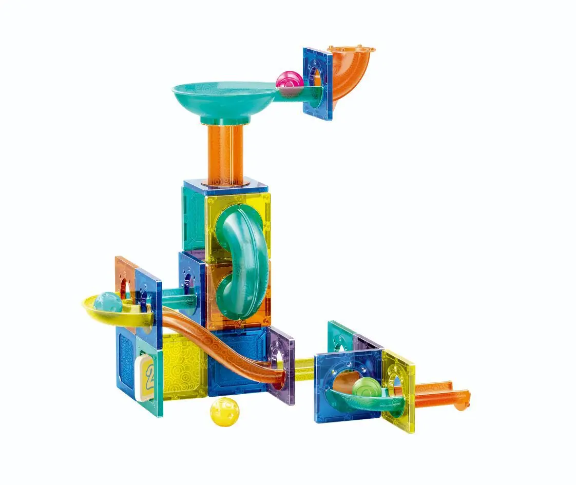 Blocchi di costruzione magnetici magnete costruttore tubo mattoni auto Track Block assemblaggio giocattolo per bambini gioco regalo creatività educativa