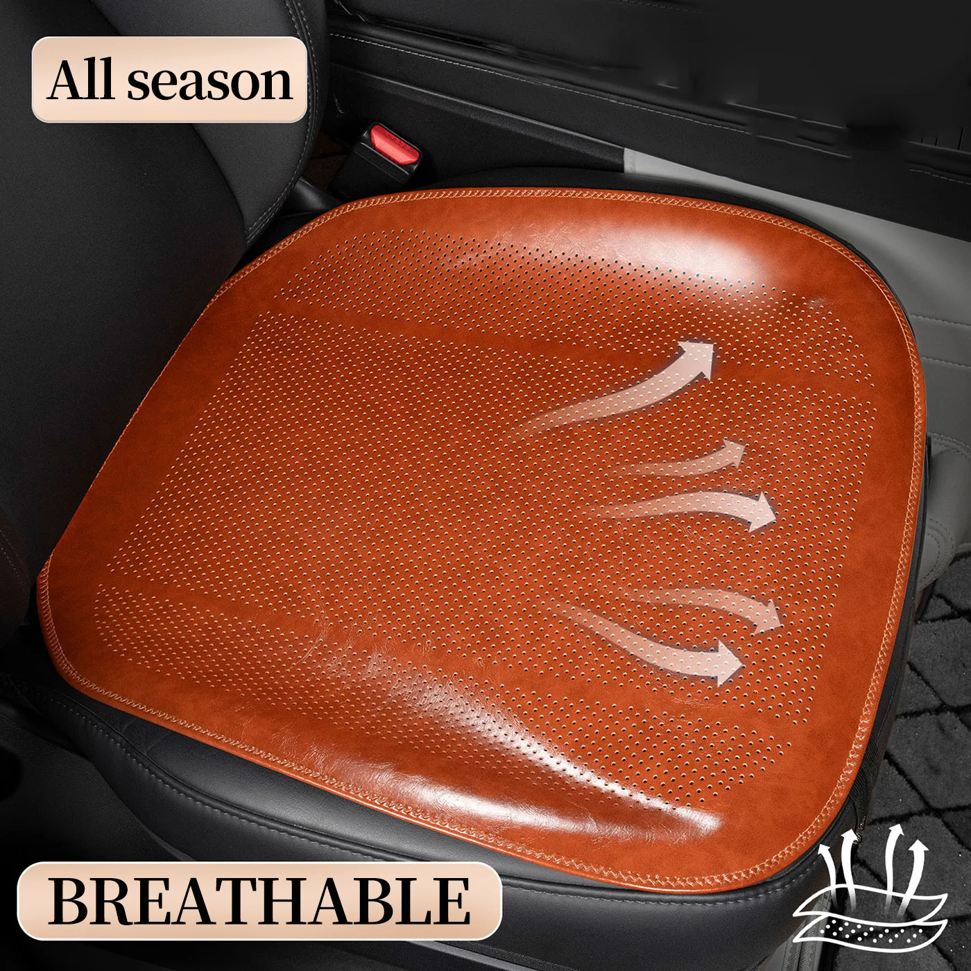 

Ultrathin-Luxury Car Seat Cover Seat protection pad Leather Auto Seat Cushion for MG ZS GT HS RX5 MG5 MG6 CAR ONE MG3 MG7 Cybers