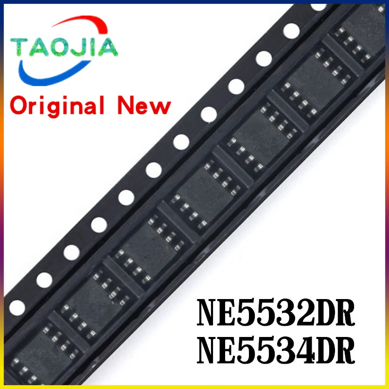 10PCS NE5532DR SOP8 NE5532 SOP N5532 5532DR SOP-8 NE5534DR NE5534 SMD new original IC