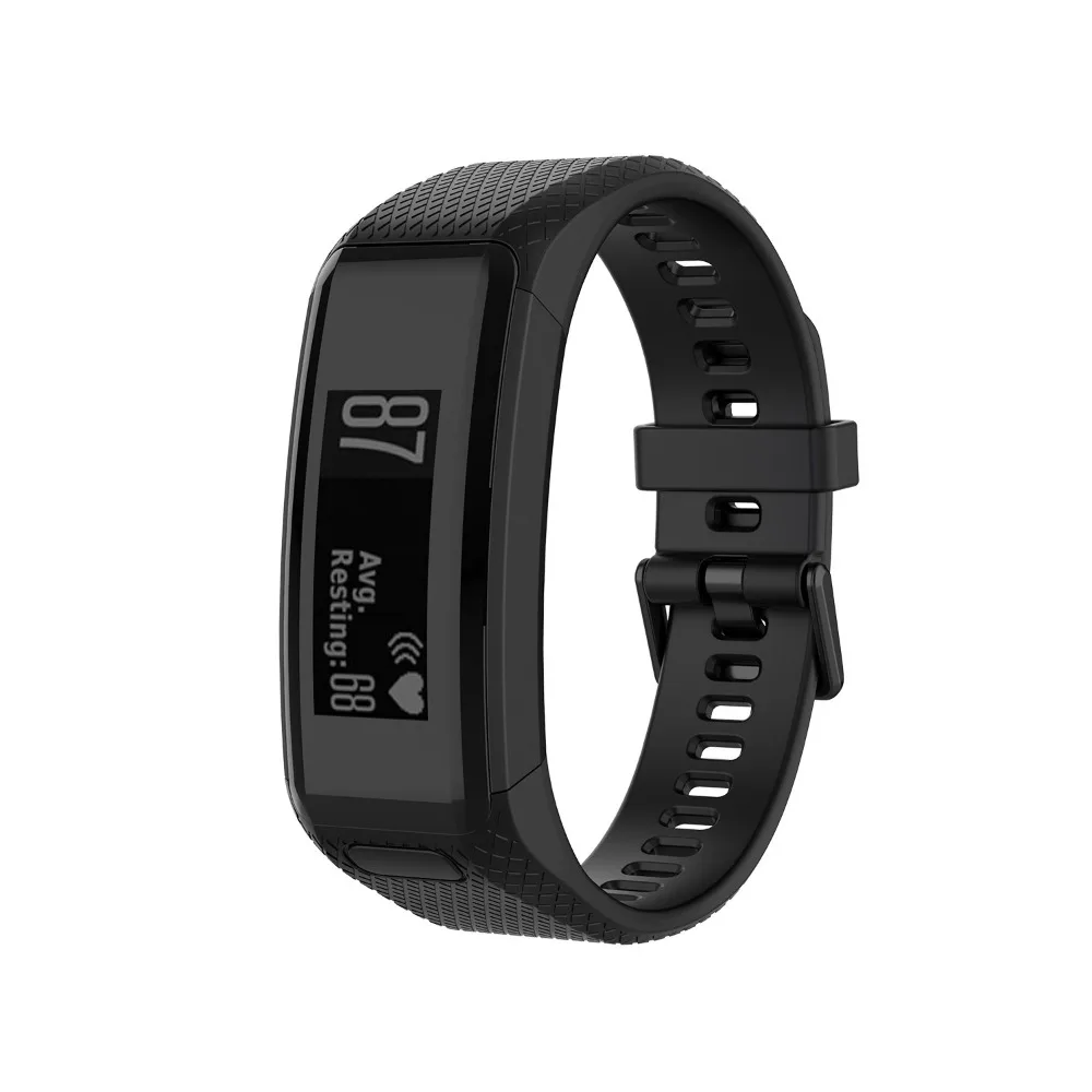 Силиконовый ремешок для Garmin vivosmart hr, мягкий ремешок для смарт-часов, спортивный браслет для Garmin vivosmart hr, ремешок для часов