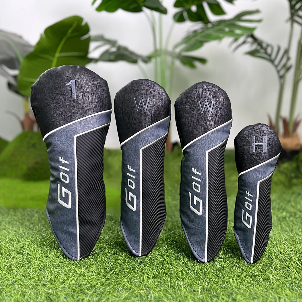 Housses de protection pour clubs de golf, accessoires de golf, matériaux anti-poussière et durables offrant la meilleure protection