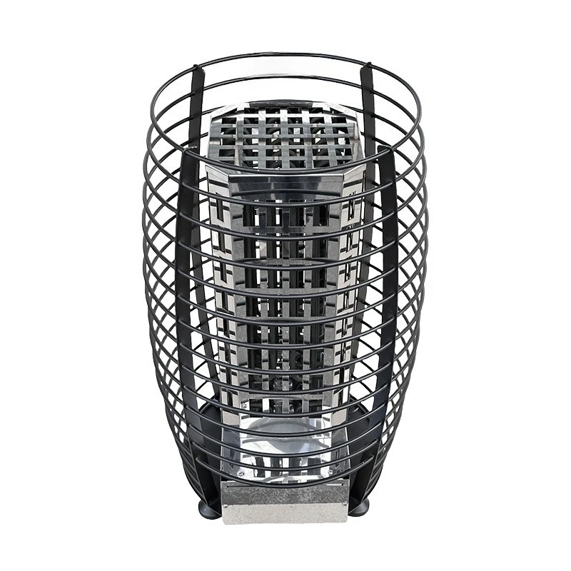 Round stainless steel sauna heater household electric heating sauna stove sauna sweat stove