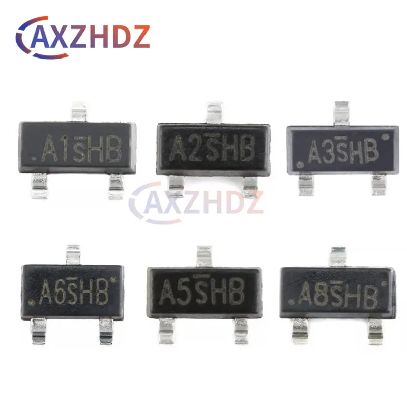 50PCS A1SHB A2SHB SI2300 SI2301 SI2302 SI2303 SI2304 SI2305 SI2306 SI2308 SI2309 SI2310 SI2318 SI2319 SI2324 SI2333 SOT23 MOSFET