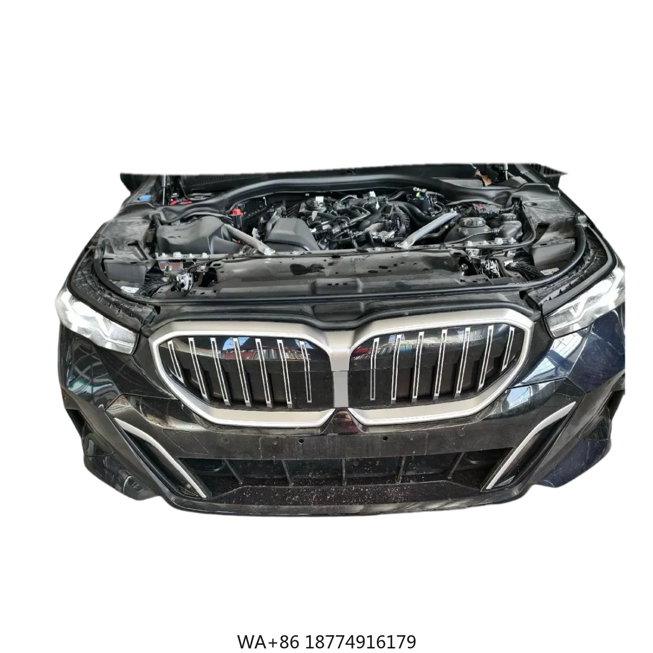 

Auto Spare Parts Body Kit Including Headlights Kid Black Front Car Bumpers Assembly for 5 Series 530 540 G60 G68